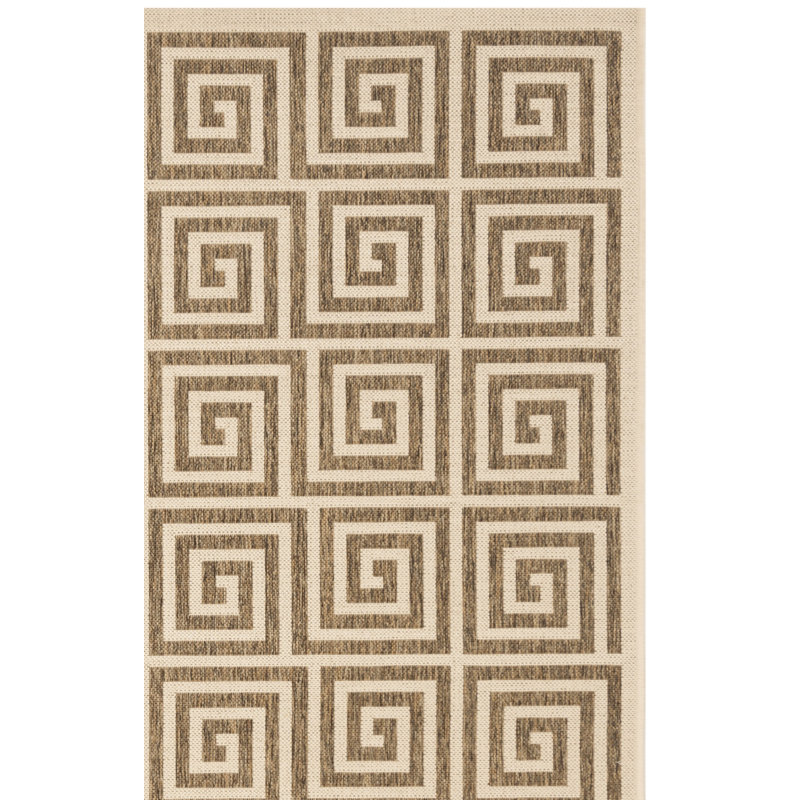 Gowanus Performance Geometric Indoor/Outdoor Area Rug, Rectangle 9' x 12'