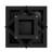 Fahd 39.4” Mirrored Geometric Coffee Table Reflective Glass Ceter Table