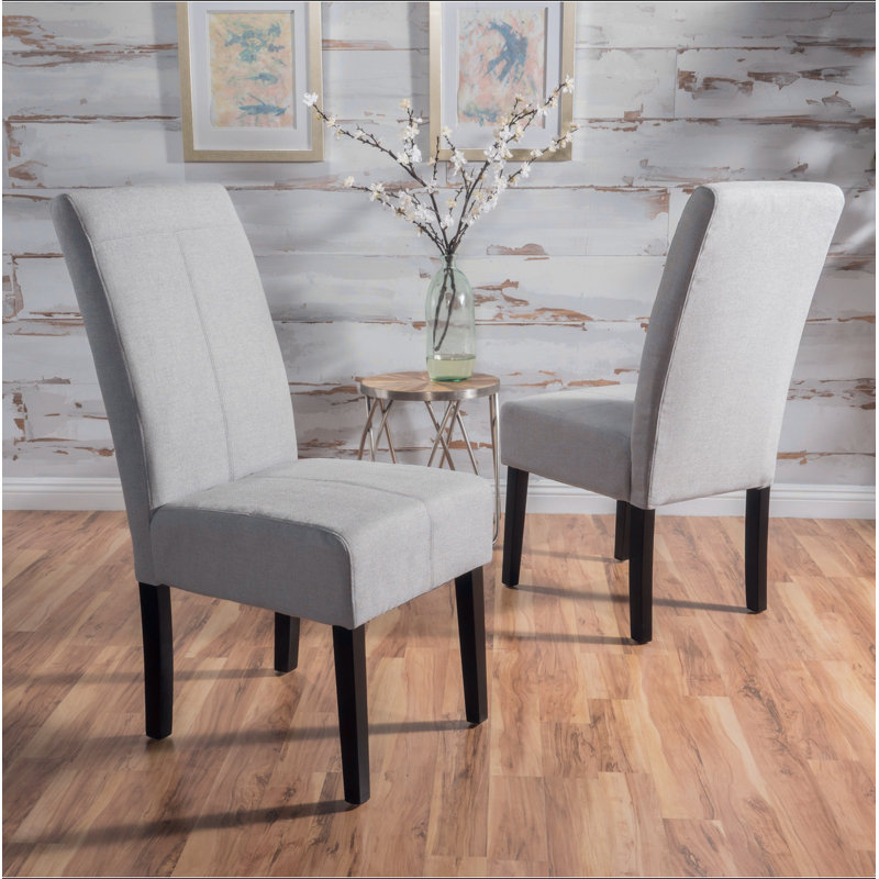 Chaise de salle à manger Pertica KD, Gris clair