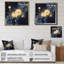 Constellation Wall Art, Abstract Starburst Canvas, Cemya-2090001404-2090001153
