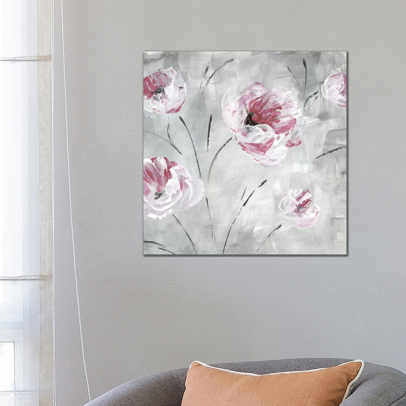Blush Bloom II by Katrina Craven - Wrapped Canvas Gallery-Wrapped Canvas Giclée, 66.04 cm H x 66.04 cm W