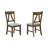 Homey Solid Wood Dining Set Rectangular Table and 8-Chairs