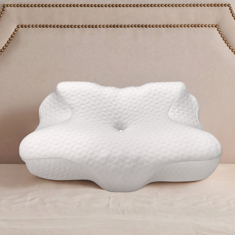 Luxury Ergonomic cooling pillow Contour memory foam pillow For Neck Pain and Pain Relief, Orthopedic Bed Pillows Adjustable for Customizable Height