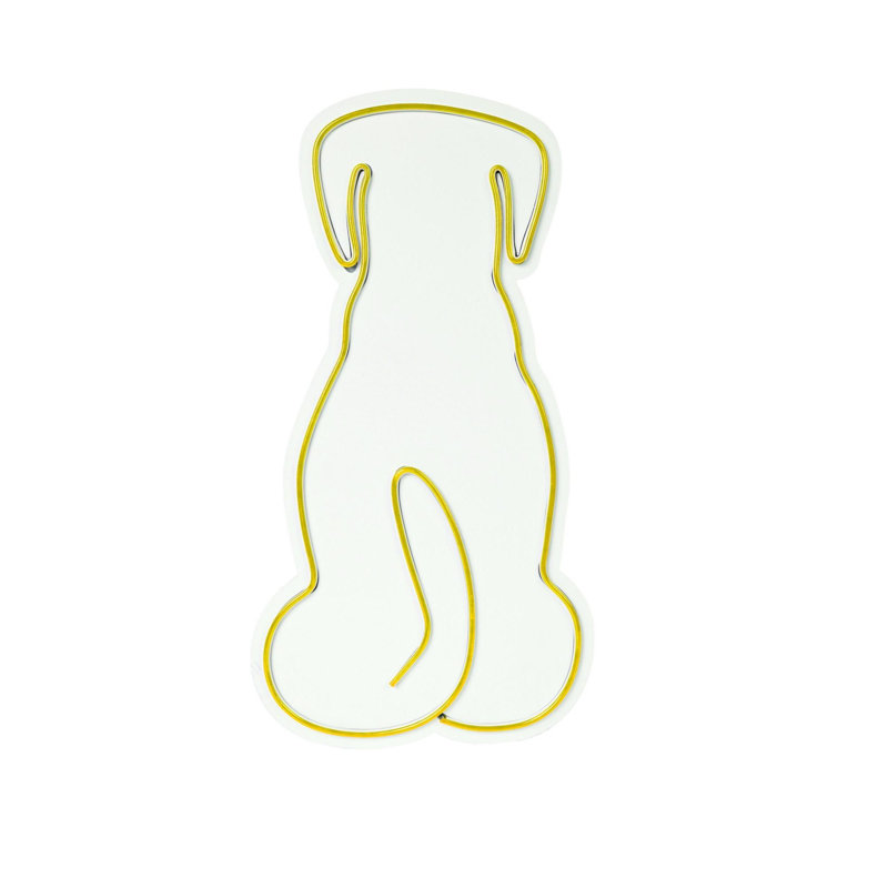 Bande d'éclairage flexible à DEL néon, imperméable IP67, 12 V DC, 12 W, longueur 375 cm (12,2 pi) | Jaune vif, 350 lumens, modèle en mousse de PVC | Parfait pour la décoration intérieure, les fêtes et les projets créatifs