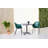 Colfax 2 - Person Metal Patio Dining Set with Square Table-576986284