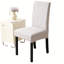 Housse de chaise de salle à manger extensible en jacquard extensible, housses de chaise Parsons amovibles et lavables, ensemble de 2 pièces-1302829318