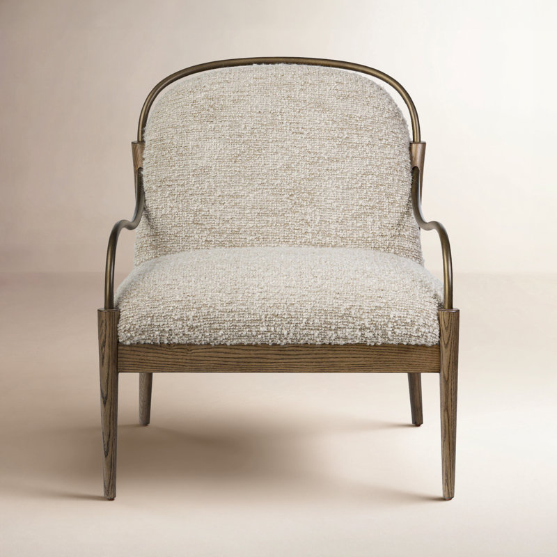 Demi Armchair, Gray Acrylic