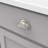 Williamsburg Collection Cup Pull - 3" Center to Center Cabinet Pull Stainless Steel - Farmhouse Hardware for Drawers & Cabinets-50236067