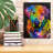 " Don't Do A Thing But Run Around " by Dean Russo Painting Print-1026787100