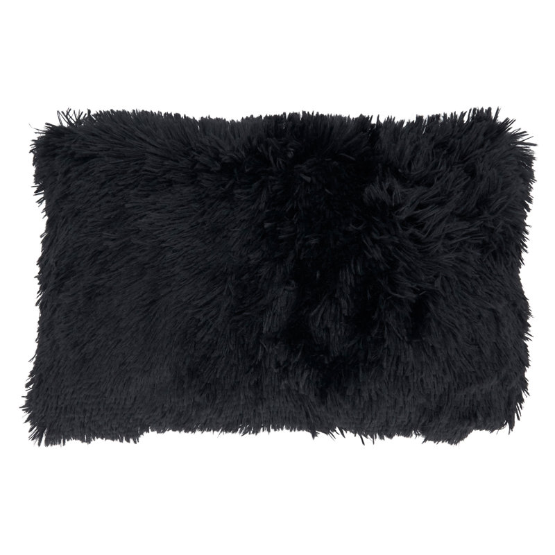 Juneau Collection Reversible Pillow Cover, Black