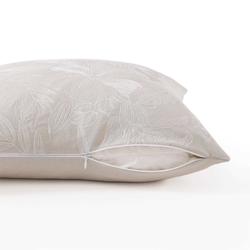 Linen Square Pillow Cover & Insert