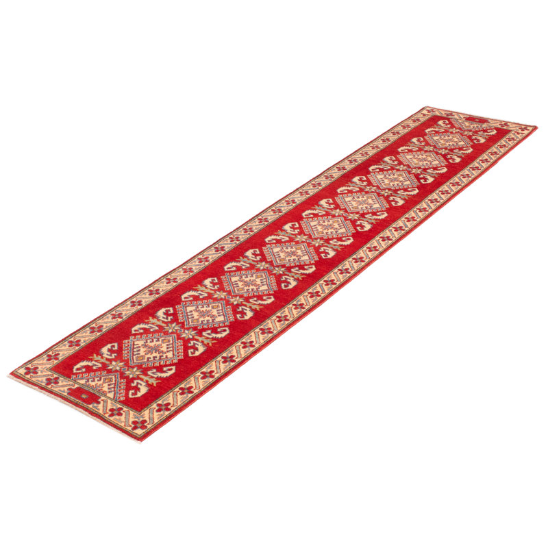 Tapis de couloir unique en laine noué à la main 2 pi 8 po x 11 pi 9 po New Age Chelmscote