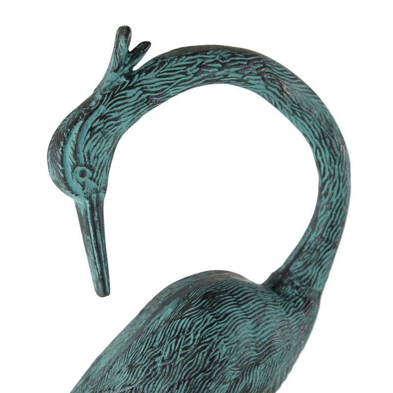 Ensemble de 2 statues de jardin Jorden, Vert