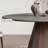 Modern Oak & Rock Board Round Dining Table-107203837
