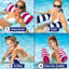 Ensemble de 2 flotteurs de piscine et hamac 4-en-1 Monterey