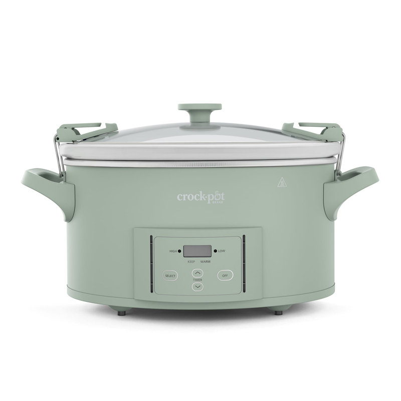 Crock-Pot® Design Series 7-Quart Programmable Slow Cooker, Desert Sage Green, Green