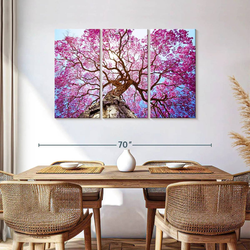 Harnek Pink Lapacho Tree, 36" H x 57" W