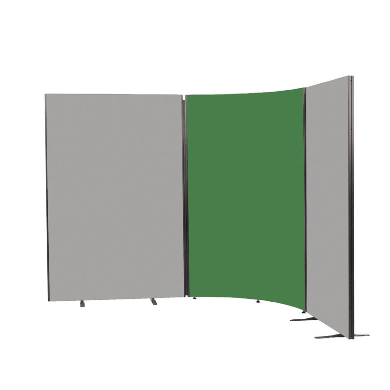 Wood Partition, 122.5cm H x 180cm W x 3cm D, Emerald