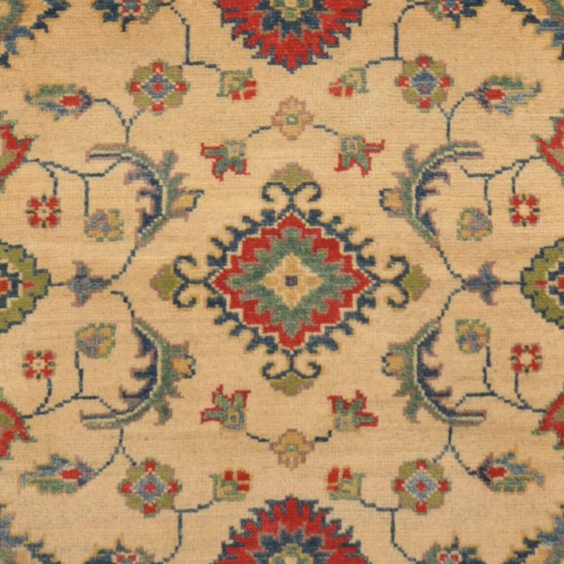 Tapis en laine Kazak fabriqué à la main Zaizi