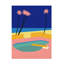 Malibu Beach - reproduction sur toile tendue-95427167