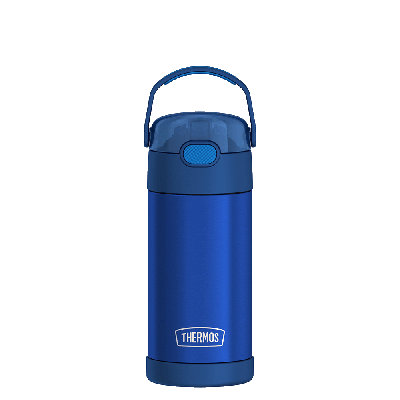 12 oz. FUNtainer® Stainless Steel Water Bottle - Navy