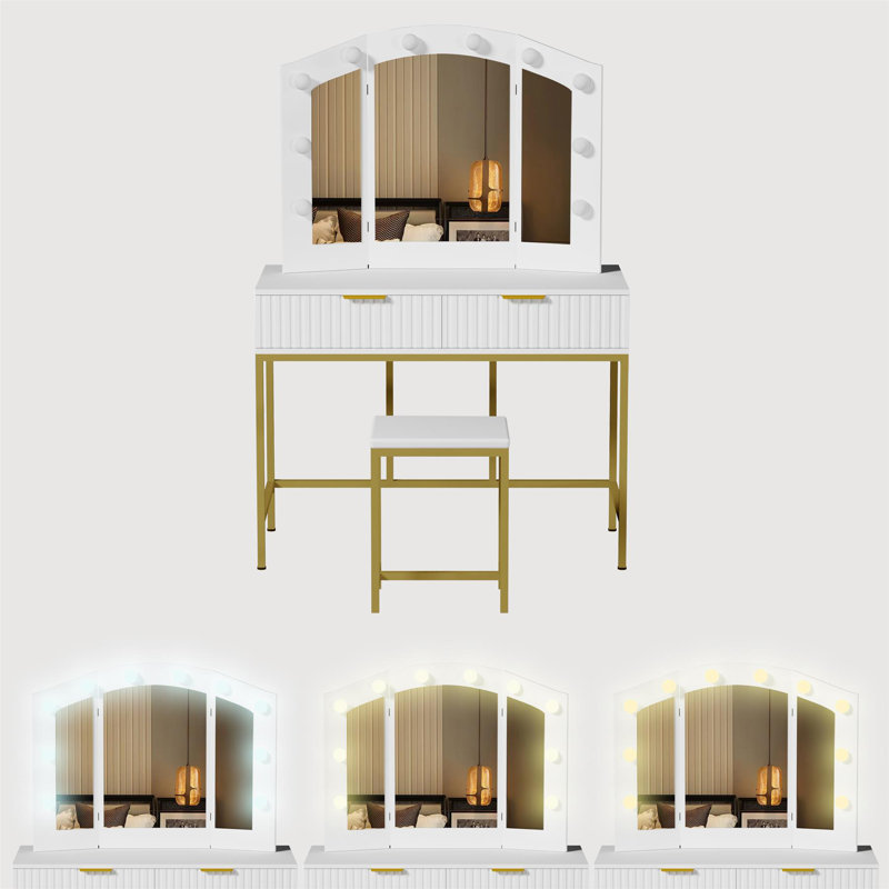 Dressing Table with Mirror