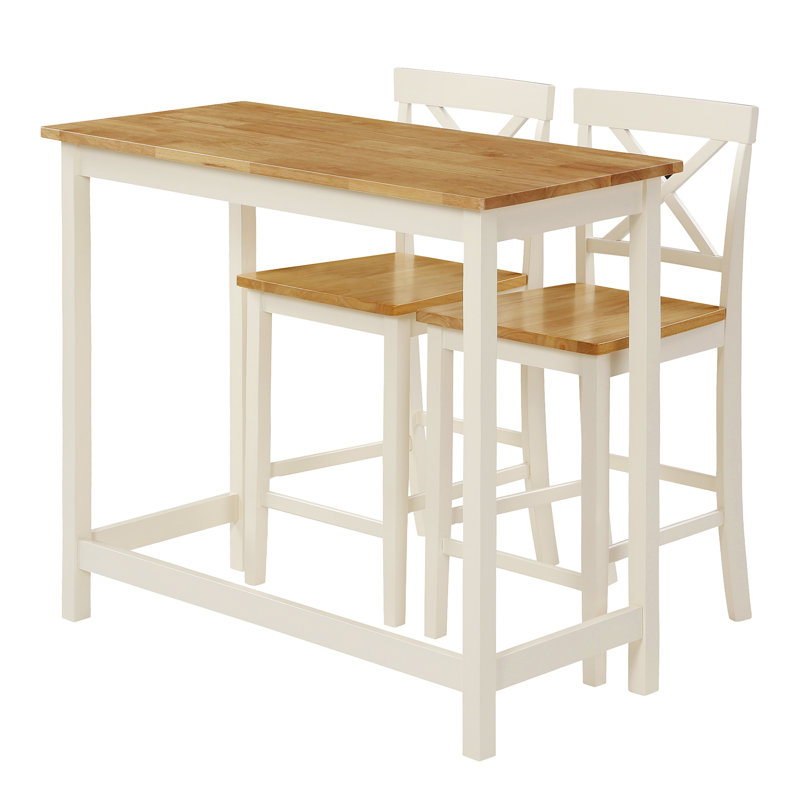 Clarkson 108cm Solid Wood Bar Set