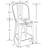 Cliburn Swivel Counter Stool with Steel Frame-139241865-139241870