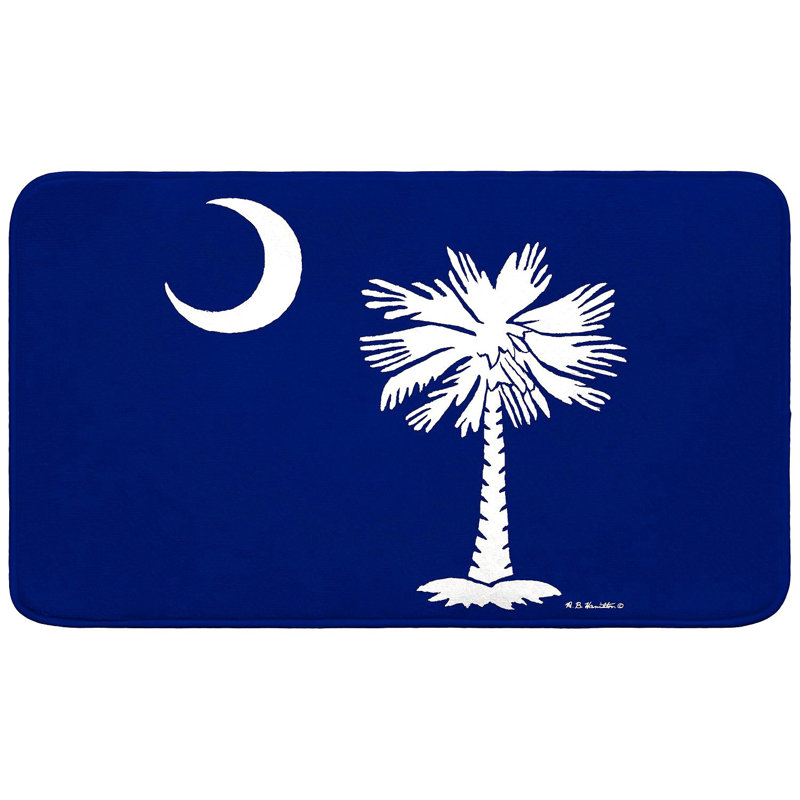 Tapis de bain Palmetto Moon, L 30 po x l 18 po
