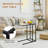 Glass Top End Table