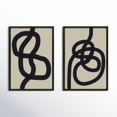Bombay "Intertwined" 2-Piece Print Set