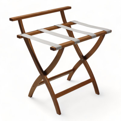 Folding Solid Wood Luggage Rack