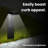 Outdoor L-Shaped Solar Pathlight With Motion Sensor