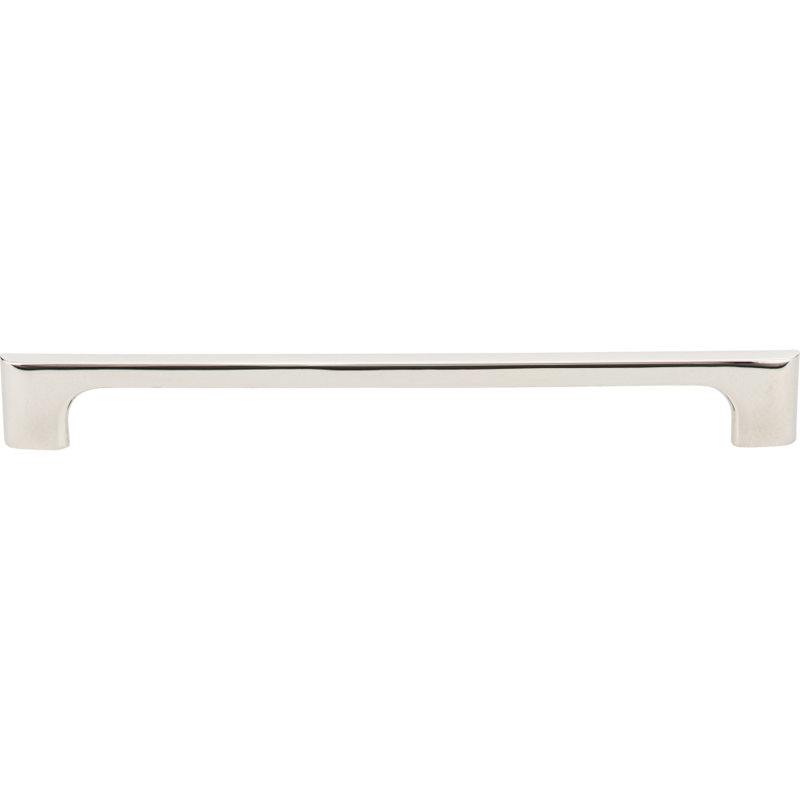 Leyton Bar Pull, Polished Nickel, 7 9/16"