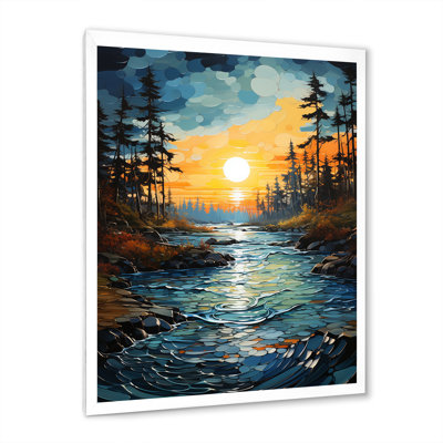 Saphir de la rivière Jaune - sérénité