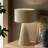 Gia Handwoven Cotton Thread Striped Or Plain Table Lamp