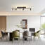 Black/Gold LED Adjustable Fixed Track Lighting Head