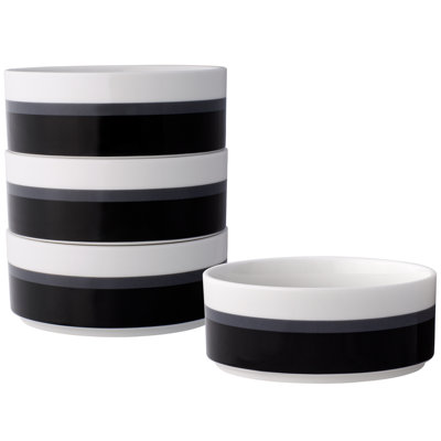 Noritake Colorstax Stripe Cereal Bowls, 6", 20 OZ.
