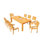Canberra Outdoor 11 - Piece Teak Dining Set