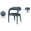 Chaise en similicuir Sylvester-1788655814