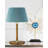 Cue Wood USB Table Lamp