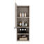 Armoire à pharmacie moderne avec tablettes ouvertes et intérieures-94239543