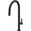 Pull-Down Kitchen Faucet With Button Sprayer - High Arc Spout-1862993676-1862993689