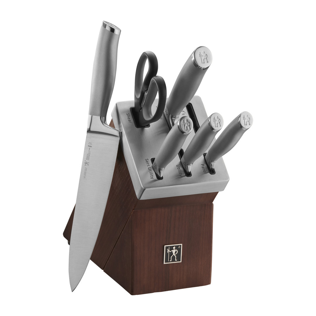 HENCKELS Modernist 7-Piece Self-Sharpening Knife Block Set HENCKELS