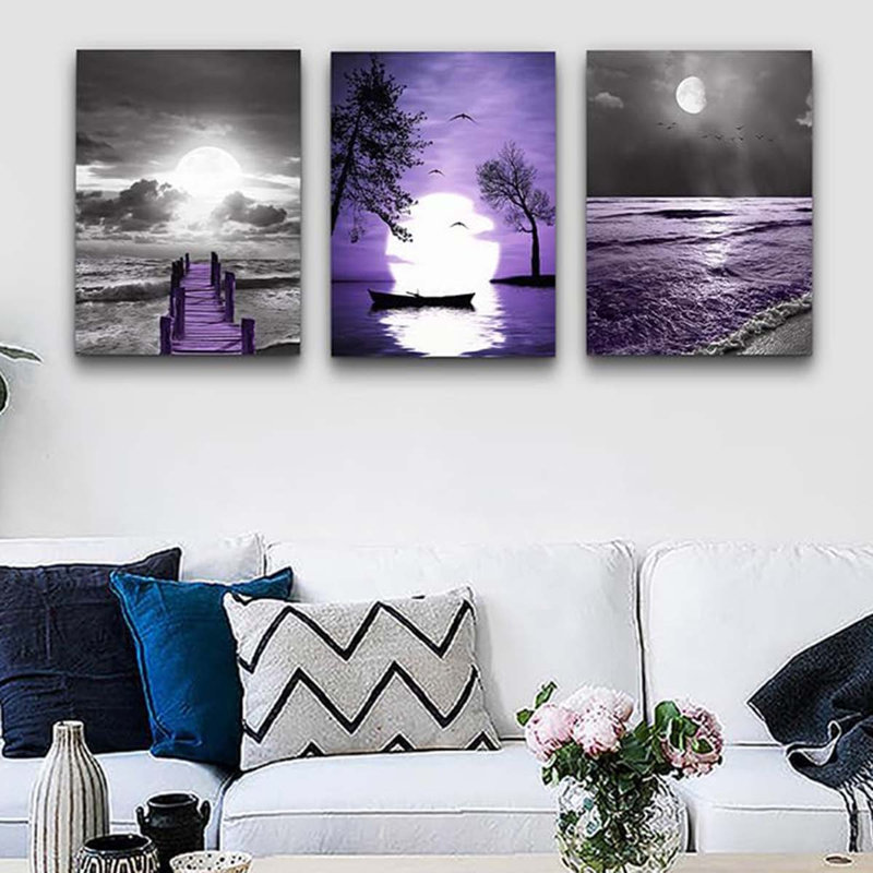 3 Piece Wrapped Canvas Print