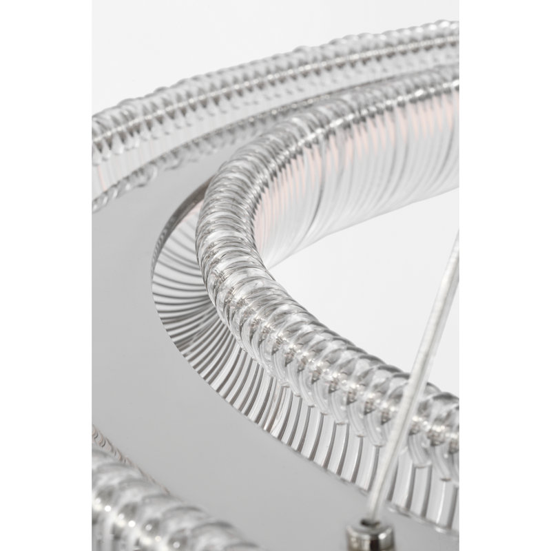 Pierce 1 - Light Chandelier, 40, Polished Nickel