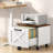 Rolling Filing Cabinet Mall File Cabinet Under Desk With Single Drawer