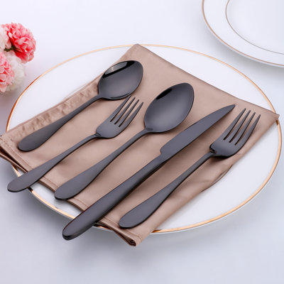 Latitude Run® Stainless Steel Flatware Set
