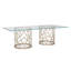 Caracole Classic Glass Dining Table