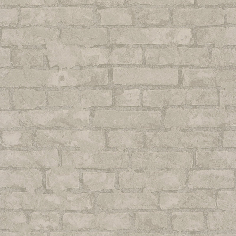 Rouleau de papier peint Terra Collection Stone Optics, Argent argent